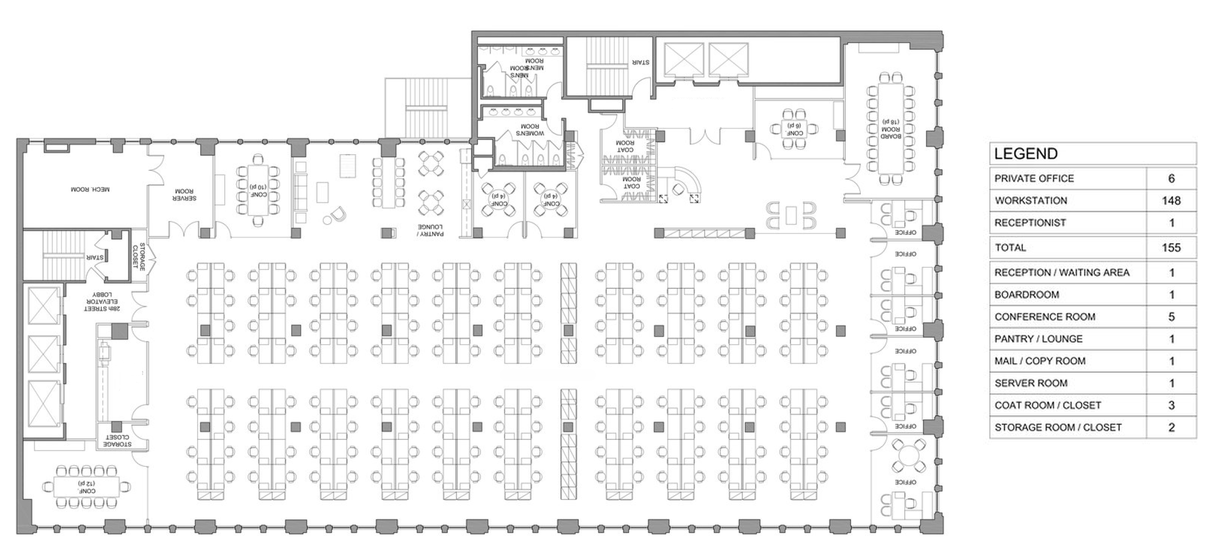 11th Floor Plan