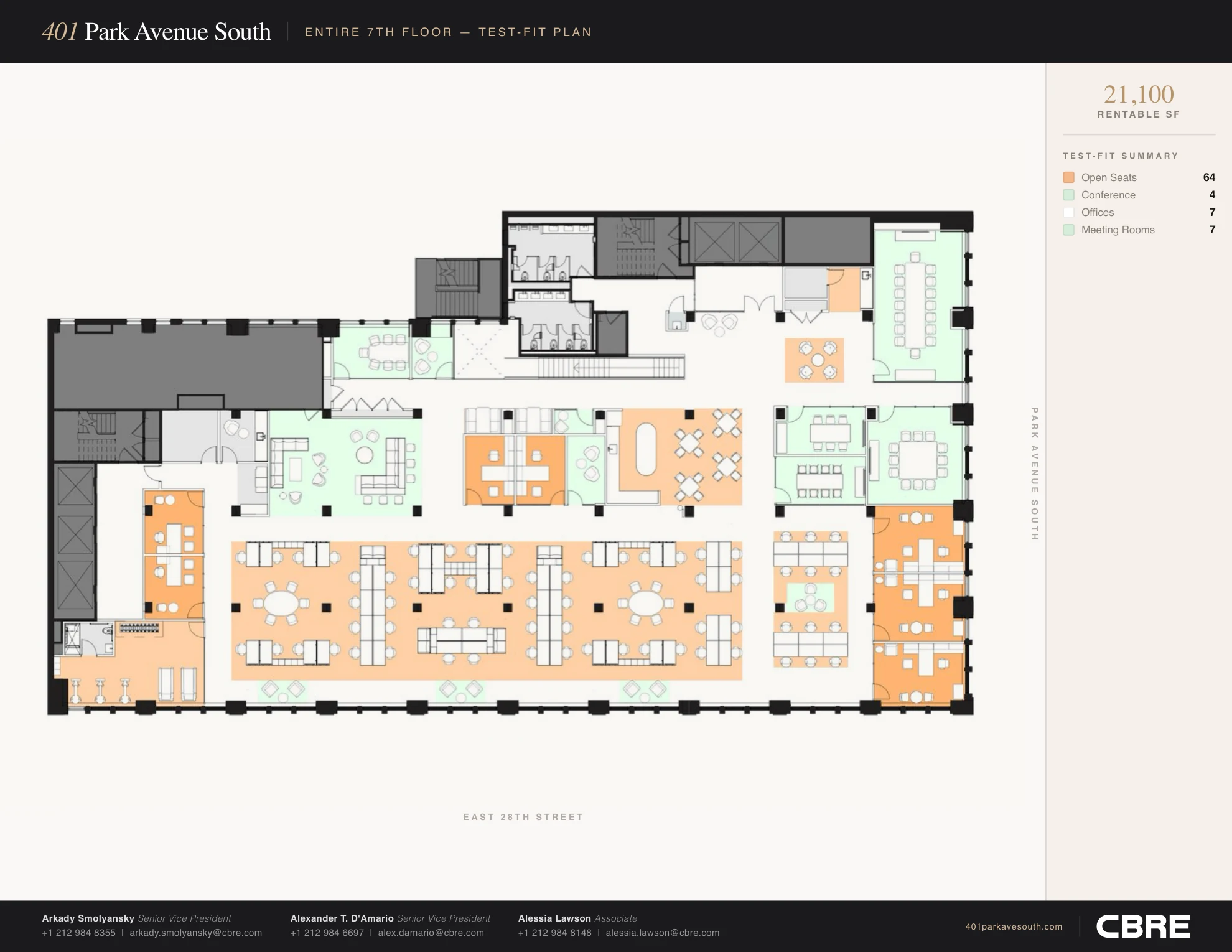 7th Floor Plan
